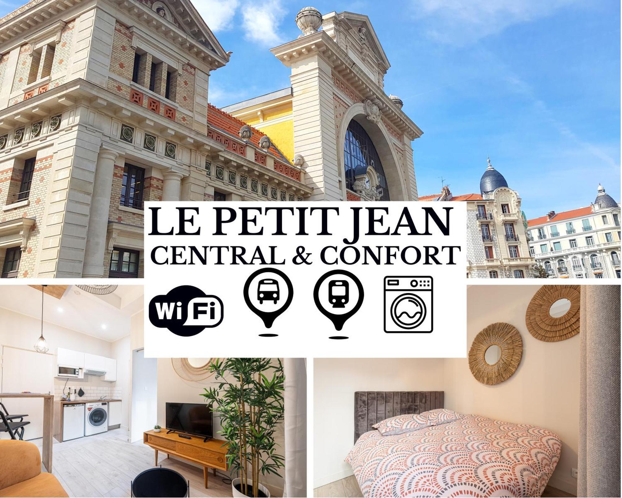 Le Petit Jean- Central Pres Gare Et Tram - Supermarches - Wifi - Nizza Kültér fotó